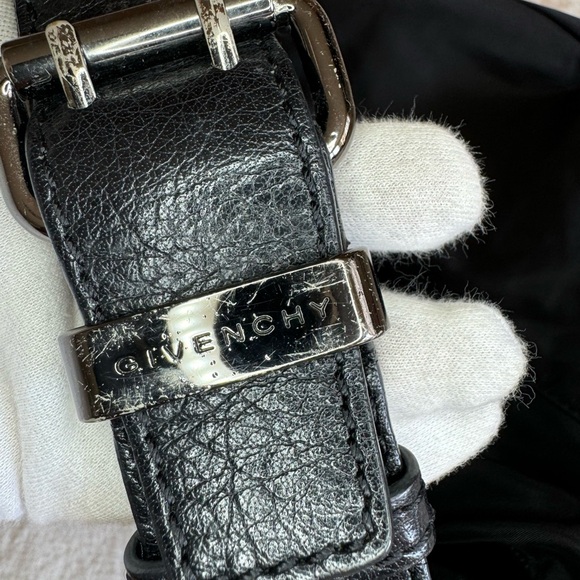 100% Authentic GIVENCHY Nylon and Leather Studded Tote. - Picture 14 of 15